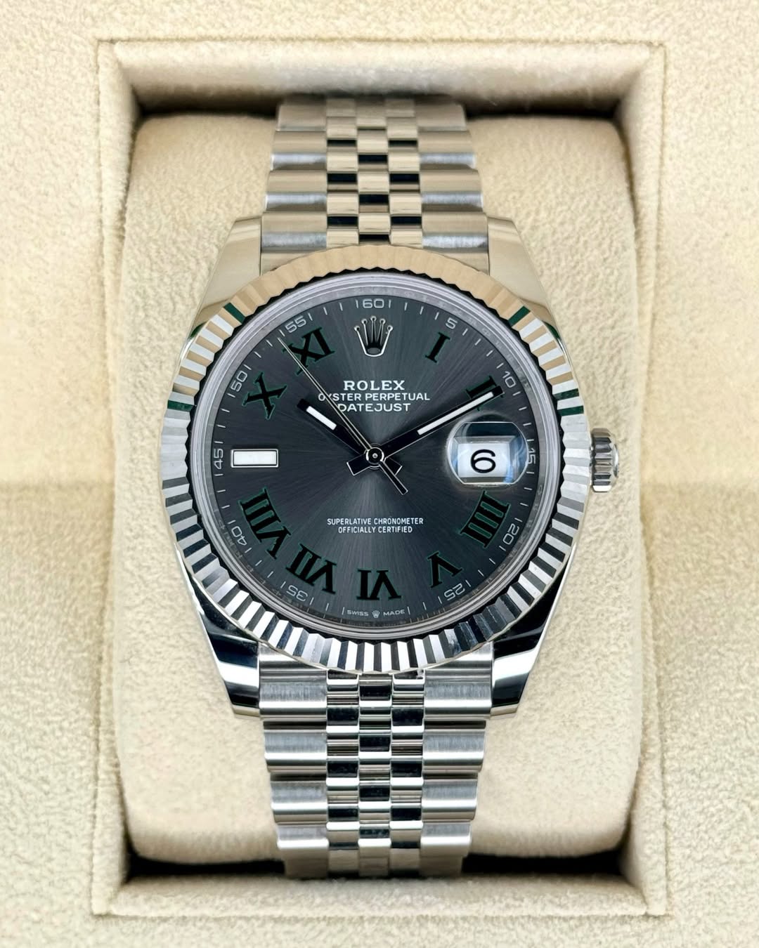 Rolex Datejust 41 “Wimbledon